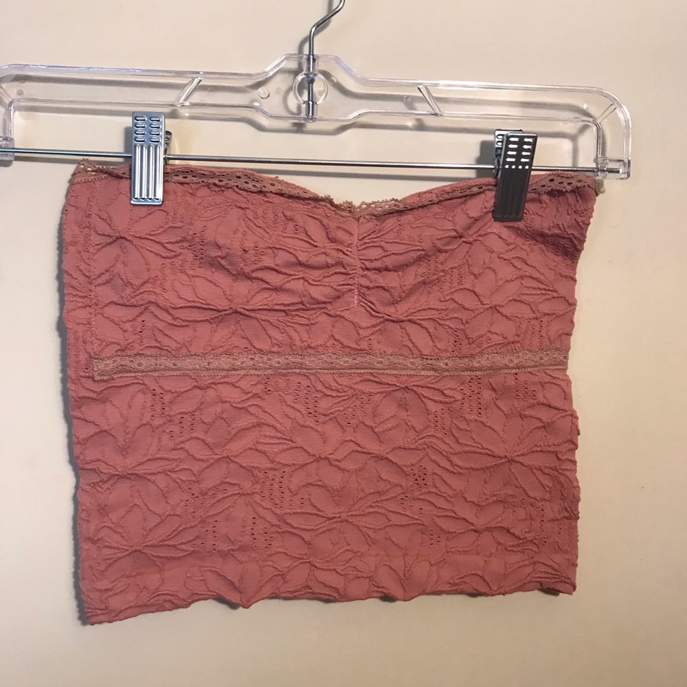 Gypsy & Jade Women’s Lace-Texture Tube Top Size XS/S